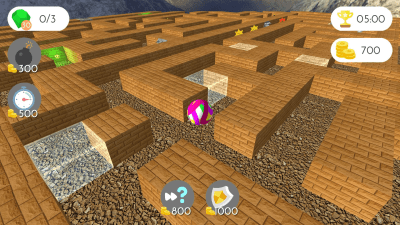 Screenshot of the application Labyrinth 3D - #4
