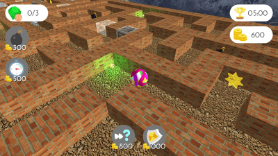 Screenshot of the application Labyrinth 3D - #5