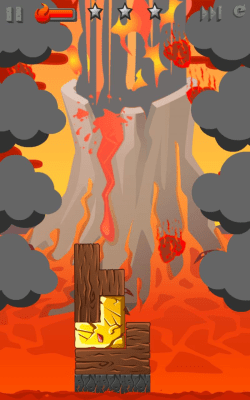 Screenshot of the application Tiki Lavalanche - #4