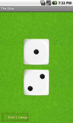 Screenshot of the application Cubes - #3