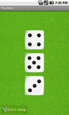 Screenshot of the application Cubes - #6