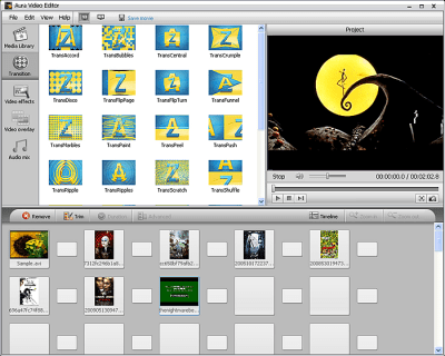 Screenshot of the application Aura Video Editor - #3