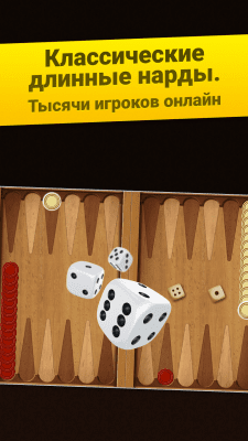 Screenshot of the application Backgammon Long: Arena - #1