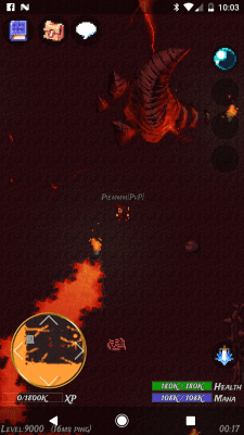 Screenshot of the application WinterSun MMORPG (Retro 2D) - #3