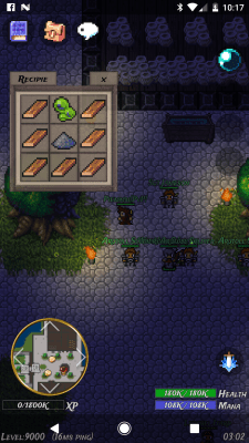 Screenshot of the application WinterSun MMORPG (Retro 2D) - #5