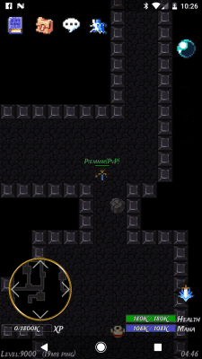 Screenshot of the application WinterSun MMORPG (Retro 2D) - #7