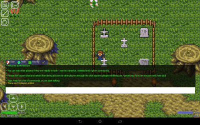 Screenshot of the application WinterSun MMORPG (Retro 2D) - #12