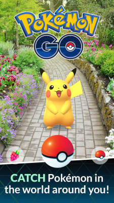 Screenshot of the application Pokemon GO - #1