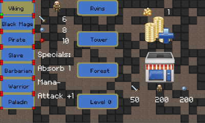 Screenshot of the application Mobile Dungeons Roguelike RPG - #1