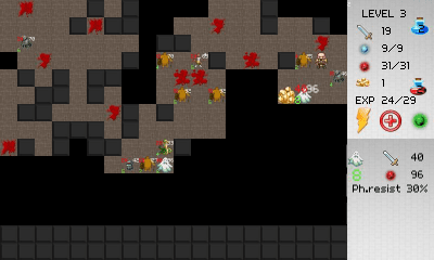Screenshot of the application Mobile Dungeons Roguelike RPG - #5