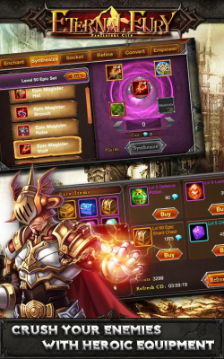 Screenshot of the application Eternal Fury - #3