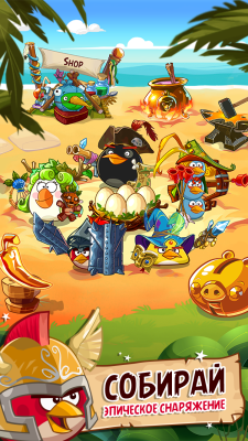 Screenshot of the application Angry Birds Epic RPG - #1