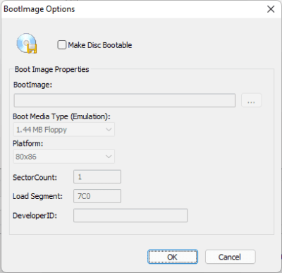 Screenshot of the application Create-Burn ISO Image - #3