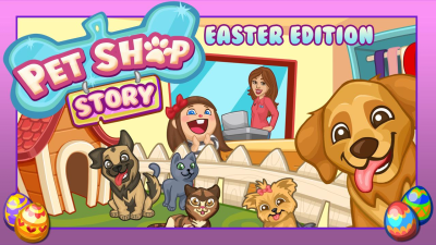 Screenshot of the application The history of the pet store. Easter - #1