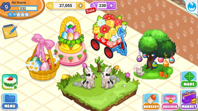 Screenshot of the application The history of the pet store. Easter - #3