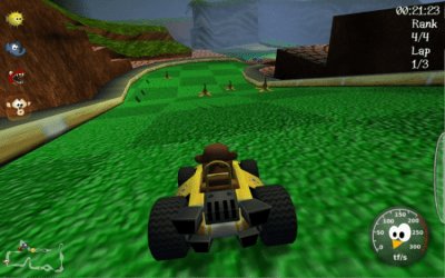 Screenshot of the application SuperTuxKart - #1