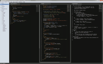 Screenshot of the application Sublime Text for Windows - #1