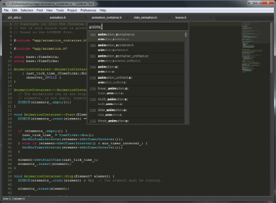 Screenshot of the application Sublime Text for Windows - #3