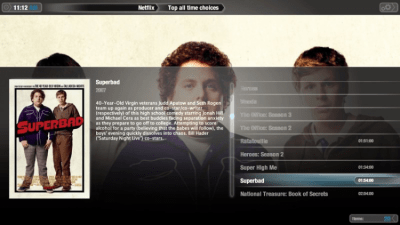 Screenshot of the application Plex Home Theater - #3
