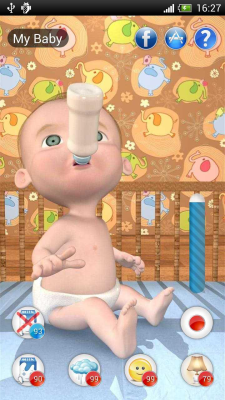 Screenshot of the application My baby (Tamagotchi) - #3