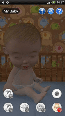 Screenshot of the application My baby (Tamagotchi) - #5