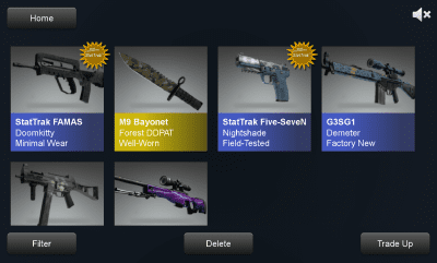 Screenshot of the application Case Simulator - #4