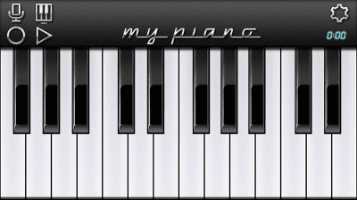 Screenshot of the application My Piano - #1