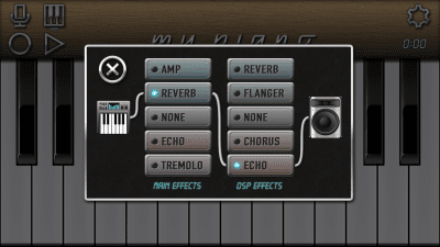 Screenshot of the application My Piano - #5