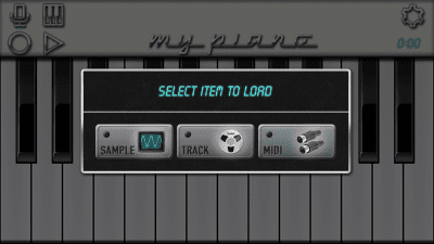 Screenshot of the application My Piano - #8