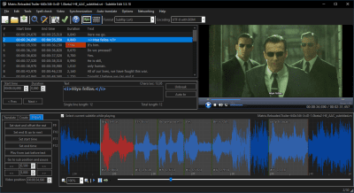 Screenshot of the application Subtitle Edit Portable - #2