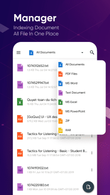 Screenshot of the application Office Reader: Manage All Document - #3