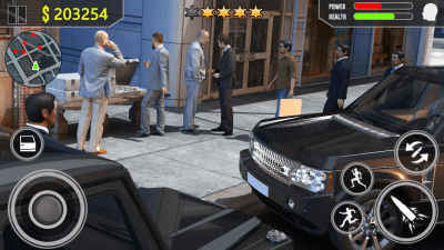 Screenshot of the application Gangster Fight - Vegas Crime Survival Simulator - #3