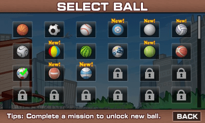 Screenshot of the application Basketball Shoot - #5