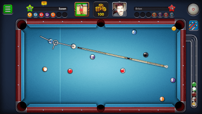 Screenshot of the application 8 Ball Pool - #1