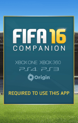 Screenshot of the application EA SPORTS FIFA 16 Companion - #1