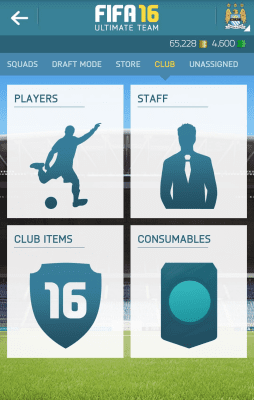 Screenshot of the application EA SPORTS FIFA 16 Companion - #5