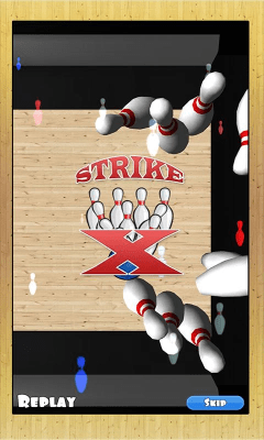 Screenshot of the application Bowling 3D - #3