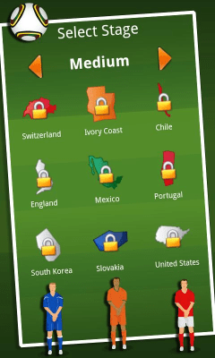 Screenshot of the application Soccer - #4