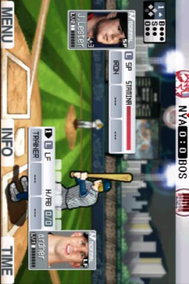 Screenshot of the application 9 Innings: Pro Baseball 2011 - #5