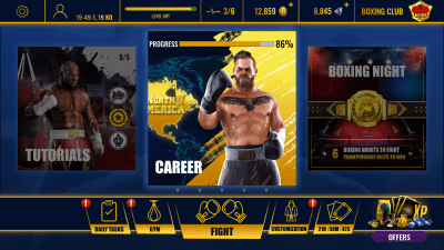 Screenshot of the application Real Boxing 2 - #7