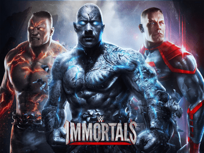 Screenshot of the application WWE Immortals - #1