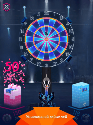 Screenshot of the application Darts of Fury - #8