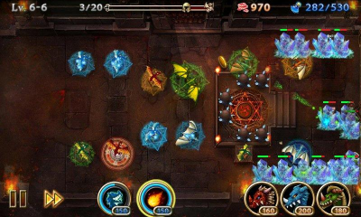 Screenshot of the application Lair Defense: Dungeon - #4