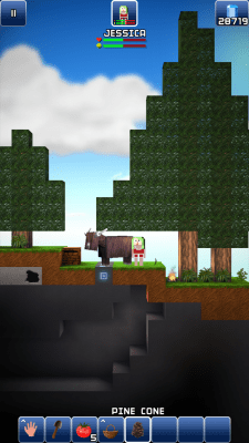 Screenshot of the application The Blockheads - #8