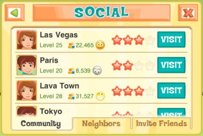 Screenshot of the application City Story - #4