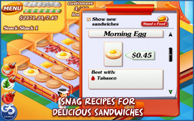 Screenshot of the application Master Burger - #2