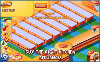 Screenshot of the application Master Burger - #3