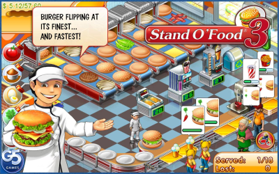 Screenshot of the application Master Burger 3 - #1