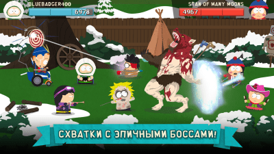 Screenshot of the application South Park: The Mobile Destroyer - #6