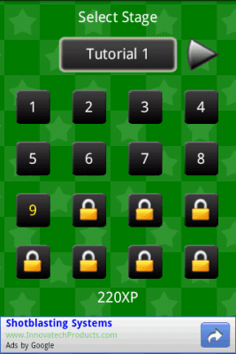 Screenshot of the application Adventure in a cube - #3